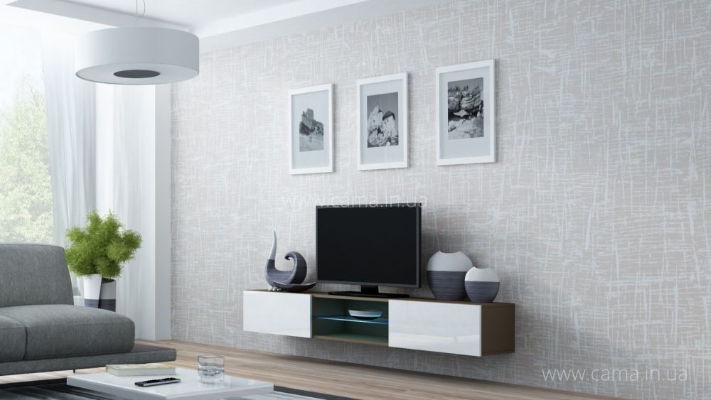 Комод Vigo Glass RTV 180 латте/белый глянец Комод Vigo Glass RTV 180 латте/белый глянец