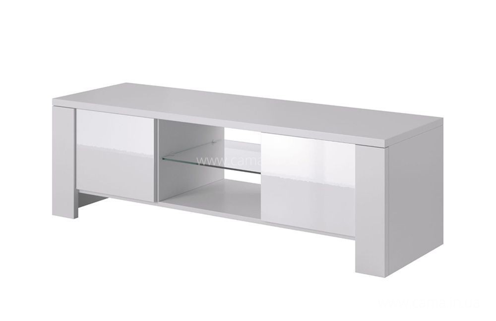 Тумба ТВ West 130см - Белый глянец Тумба ТВ West 130см - Белый глянец
