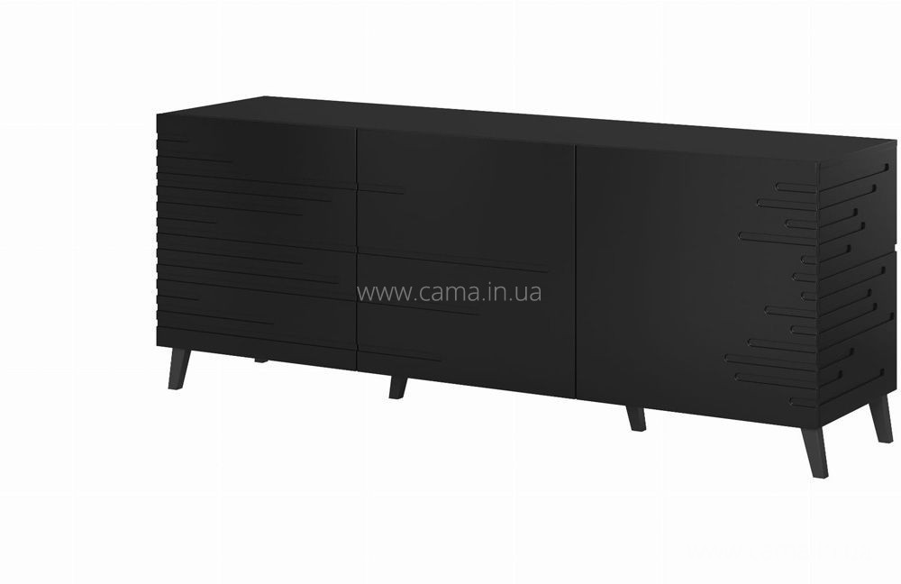 Комод NOVA Черный - 155 Комод NOVA Черный - 155