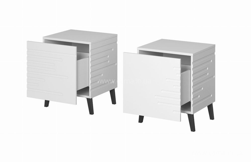 Тумбы прикроватные NOVA - Белый Тумбы прикроватные NOVA - Белый