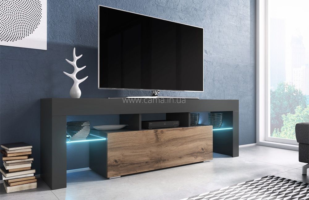Тумба ТВ Toro 138см Вотан/антрацит Тумба ТВ Toro 138см Вотан/антрацит
