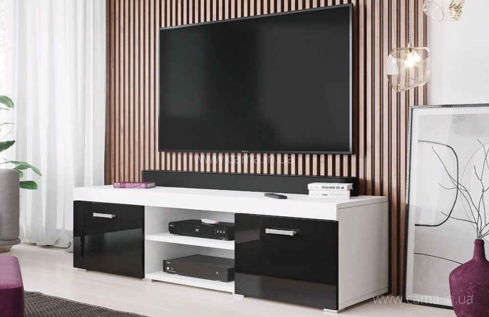 Комод ТВ Samba черный (140см) Комод ТВ Samba черный (140см)