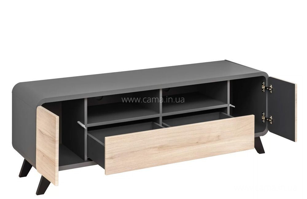 Тумба ТВ ROUND Антрацит/Кронберг Тумба ТВ ROUND Антрацит/Кронберг