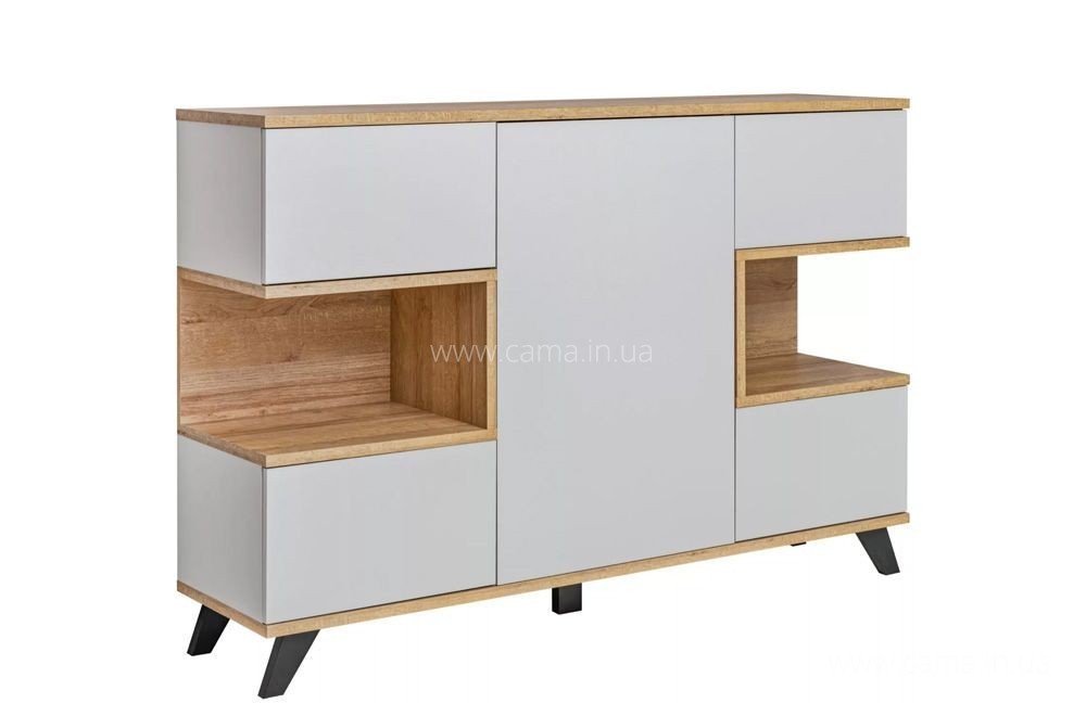 Комод BOGOTA Дуб ривьера/Жемчужно-серый Комод BOGOTA Дуб ривьера/Жемчужно-серый