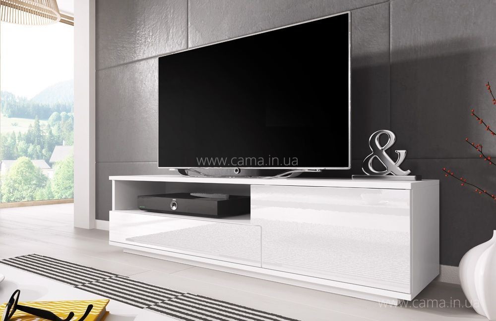 Комод RTV Muza белый/белый глянец Комод RTV Muza белый/белый глянец