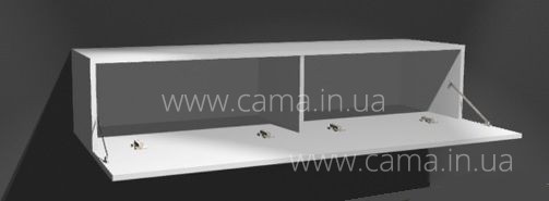 Комод RTV Vigo 140 белый/серый глянец Комод RTV Vigo 140 белый/серый глянец