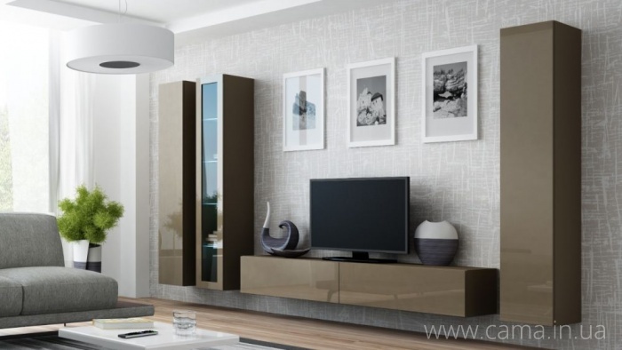 Гостиная Vigo 2 лате/лате глянец