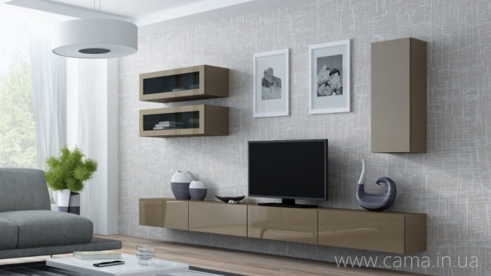 Гостиная Vigo 11 лате/лате глянец