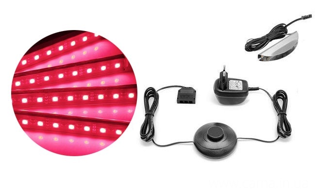 Подсветка 2Led красный цвет Подсветка 2Led красный цвет