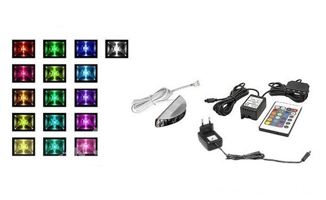 Подсветка 5Led RGB + пульт