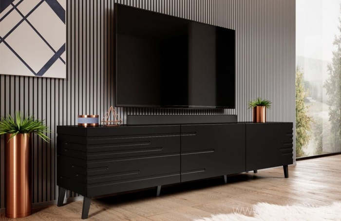 Тумба ТВ NOVA 186 - Черный 