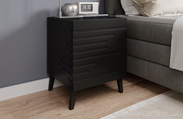 Тумбы прикроватные NOVA - Черный 