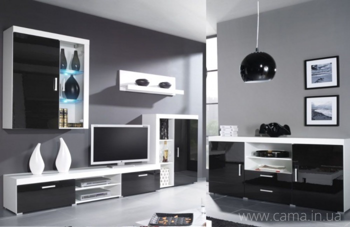 Гостиная Samba С черный глянец Гостиная Samba С черный глянец