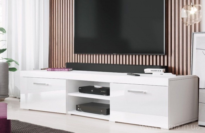 Комод ТВ Samba белый (200см) Комод ТВ Samba белый (200см)