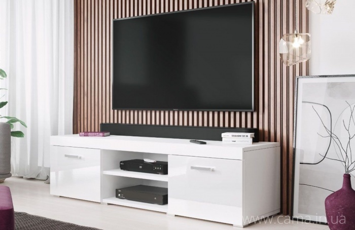 Комод ТВ Samba белый (140см) Комод ТВ Samba белый (140см)