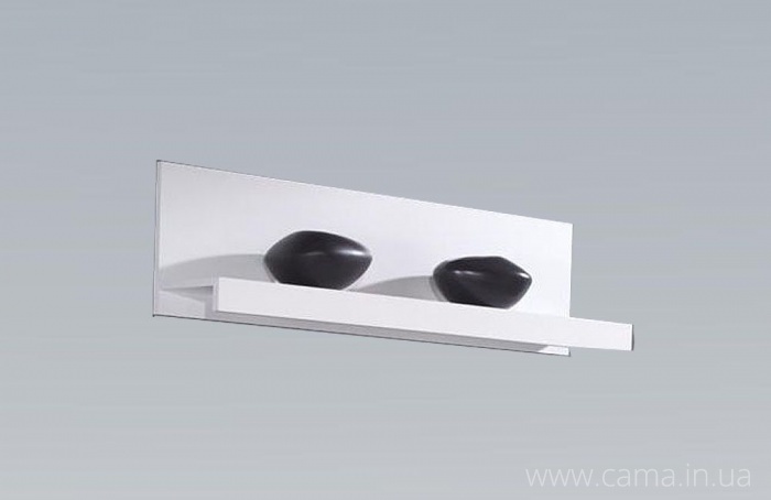 Полка навесная Samba белая